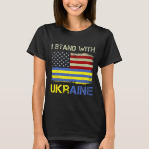 Camiseta Me mantengo con Ucrania Apoyo a Ucrania
