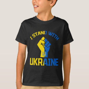 Camiseta Me mantengo con Ucrania - Apoyo a Ucrania - Rezo p