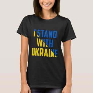 Camiseta Me mantengo con Ucrania - Apoyo a Ucrania - Rezo p