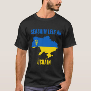 Camiseta Me mantengo con Ucrania Judío Rezo por Ucrania Sop