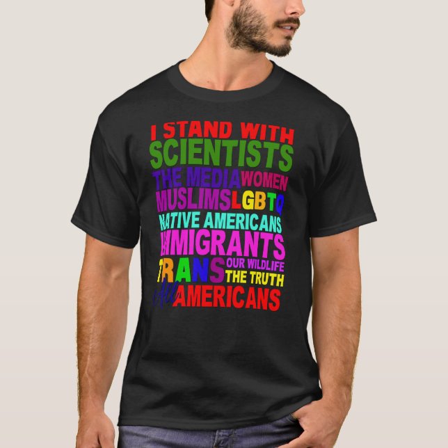 Camiseta Me Mantengo Resistir Persistir Protestar  (Anverso)