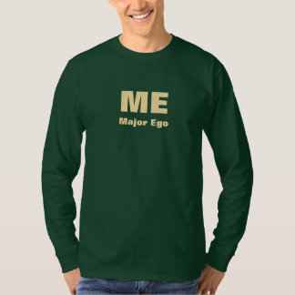 Camiseta ME / Mayor Logotipo Ego Mens Dr. Green Long Sleeve
