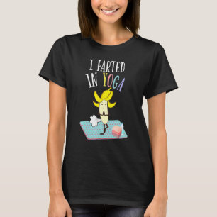 Camiseta Me Meé en Yoga Plátano que se tira Yoga Pilates