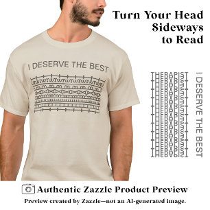 Camiseta Me Merezco el Mejor Mensaje Secreto, Nombre, Gris