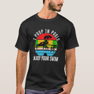 Camiseta Me meto en las piscinas para disfrutar de tu diver