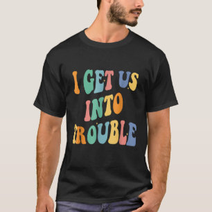 Camiseta me meto fuera de los problemas conjuntos de pareja
