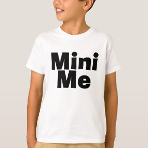 Camiseta Me/Mini yo padre a juego/madre/hija del hijo