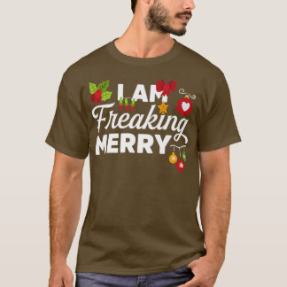 Camiseta Me Molesto Merry Novedad Funny Navidades