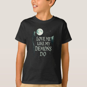 Camiseta Me My Like Demons Luna Gótica