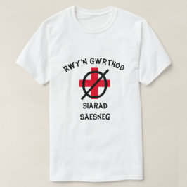 Camiseta Me niego a hablar inglés en galés