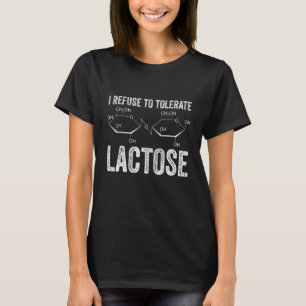 Camiseta Me Niego A Tolerar La Lactancia Graciosa De Sayin