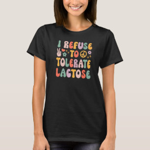 Camiseta Me niego a tolerar la lactosa premium