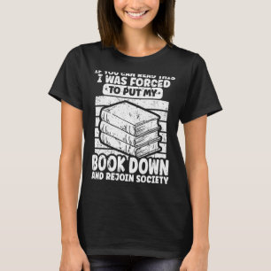 Camiseta Me Obligaron A Poner Mi Libro En Bookworish