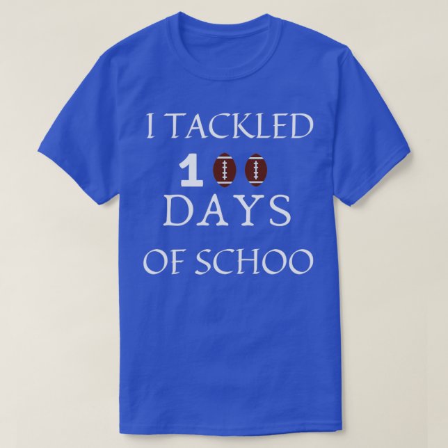 Camiseta Me Ocupé De 100 Días De Escuela 45 (Diseño del anverso)