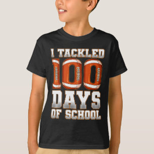 Camiseta Me Ocupé De 100 Días De Fútbol Escolar