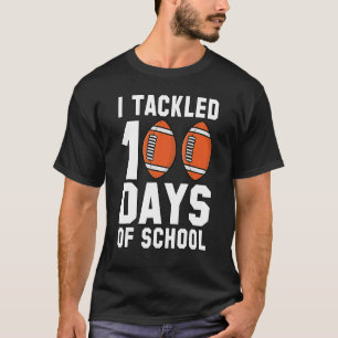 Camiseta Me Ocupé De 100 Días De Fútbol Escolar 100 Día B