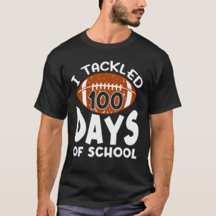 Camiseta Me Ocupé De 100 Días De Fútbol Escolar 100 Día B