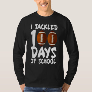 Camiseta Me Ocupé De 100 Días De Fútbol Escolar 100 Día B