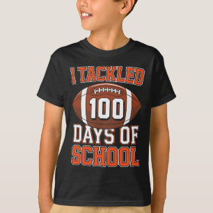 Camiseta Me Ocupé De 100 Días De Fútbol Escolar 100 Días Bo