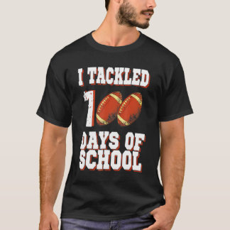 Camiseta Me Ocupé De 100 Días De Fútbol Escolar 100 Días Bo