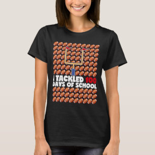 Camiseta Me Ocupé De 100 Días De Fútbol Escolar 100 Días Bo