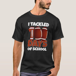Camiseta Me Ocupé De 100 Días De Fútbol Escolar 100 Días De