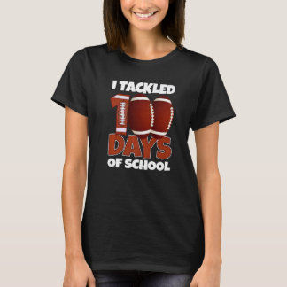 Camiseta Me Ocupé De 100 Días De Fútbol Escolar 100 Días De