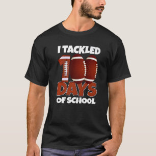 Camiseta Me Ocupé De 100 Días De Fútbol Escolar 100 Días De