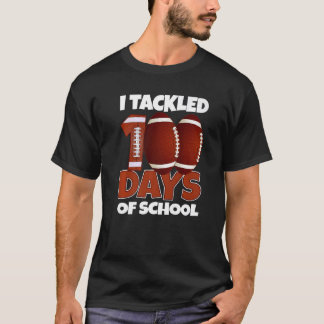 Camiseta Me Ocupé De 100 Días De Fútbol Escolar 100 Días De