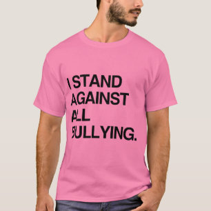 CAMISETA ME OPONGO A TODO TIPO DE ACOSO