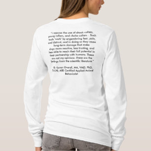 Camiseta "Me opongo al uso de los cuellos del choque, colla