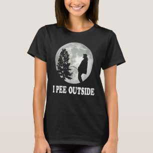 Camiseta Me orino fuera Me encanta orinar fuera Acampada