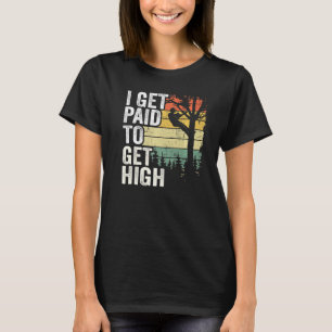 Camiseta Me Pagan Para Obtener La Palabra De Árbol De Chist