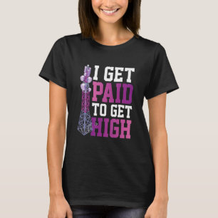 Camiseta Me Pagan Para Obtener Trabajos De Alta Electricida