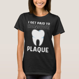 Camiseta Me pagan por eliminar la placa Técnico de laborato