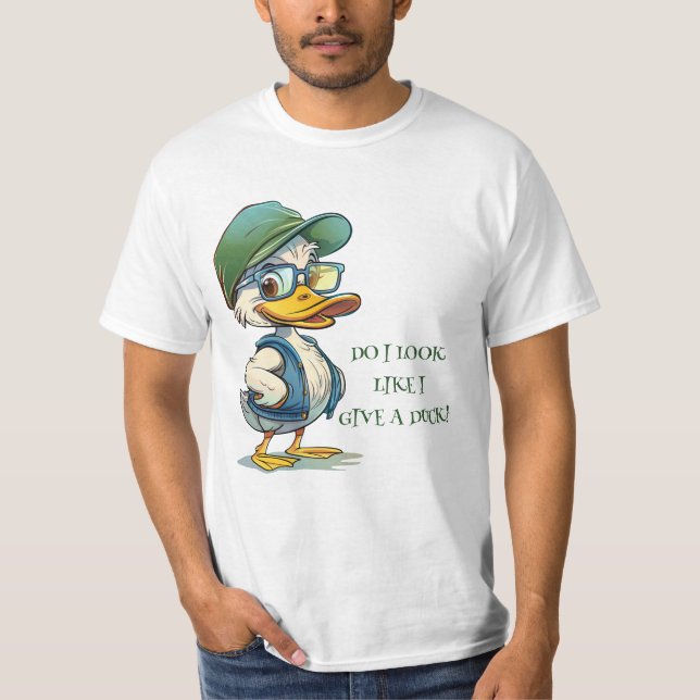 CAMISETA ¿ME PARECE QUE LE DÉ UN PATO HUMORÍO? (Anverso)