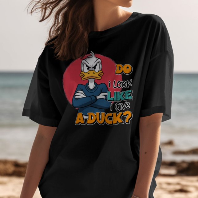 Camiseta ¿Me parece que le doy un pato a un sarcástico? (Subido por el creador)