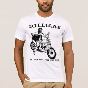 Camiseta ¿Me parezco a alguien que juega golf y pesca?
