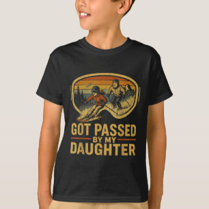 Camiseta Me Pateó Mi Hija Gafas De Esquí Divertidas Montaña
