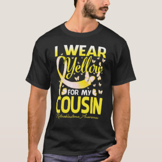 Camiseta Me pongo amarillo por la conciencia del retinoblas