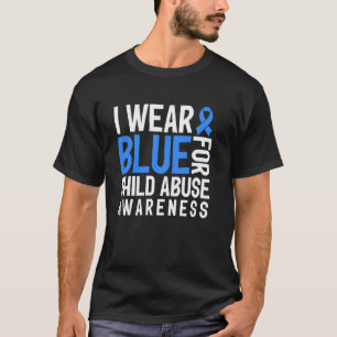 Camiseta Me pongo azul para la conciencia de la prevención