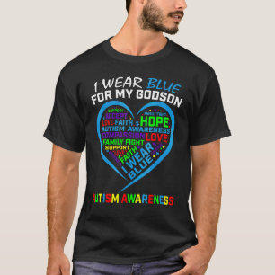 Camiseta Me Pongo Azul Por El Rompecabezas Del Autismo De M