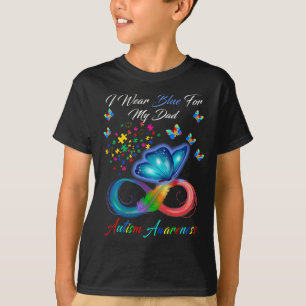 Camiseta Me Pongo Azul Por La Conciencia Del Autismo De Mi 