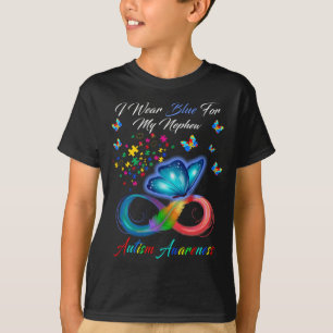 Camiseta Me Pongo Azul Por La Conciencia Del Autismo De Mi