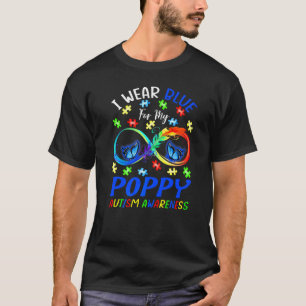 Camiseta Me pongo azul por mi amapola Mariposa Conciencia d