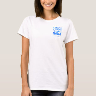 Camiseta Me Pongo Azul Por Mi Conciencia Sobre La Diabetes 