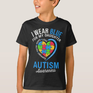 Camiseta Me Pongo Azul Por Mi Hija Mes De Conciencia Sobre