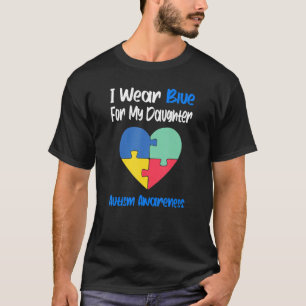 Camiseta Me Pongo Azul Por Mi Hija Para Concienciar Al Auti
