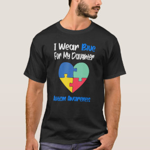 Camiseta Me Pongo Azul Por Mi Hija Para Concienciar Al Auti
