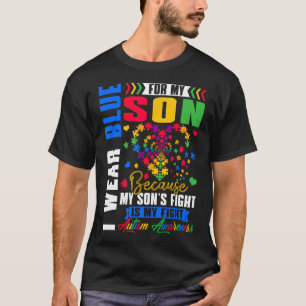 Camiseta Me Pongo Azul Por Mi Hijo Día De Conciencia De Aut